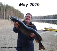 Pike fishing on Lake Saimaa